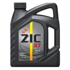 Моторное масло ZIC X7 LS 5W-30 4л. синтетическое [162619]