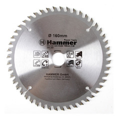 Пильный диск Hammer 205-202 CSB PL, по ламинату, ДСП, 160мм, 20мм, 1шт [30673]