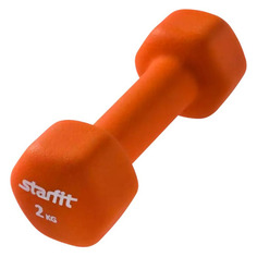 Гантели Гантель Starfit DB-201 1гант. 2кг неопр. оранжевый (УТ-00009070)