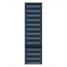 Ремешок Apple Leather Link для Apple Watch Series 3/4/5/6/SE балтийский синий (MY992ZM/A) 40мм