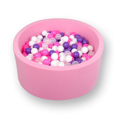 Сухой бассейн Hotenok Фиолетовые пузыри шар.:200шт розовый (SBH013)