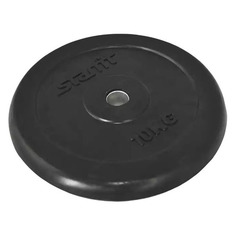 Диск Starfit BB-202 для штанги обрезин. 10кг черный (УТ-00007173)