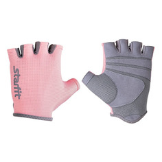Перчатки Starfit SU-127 для фитнеса жен. M розовый/серый (УТ-00015824)