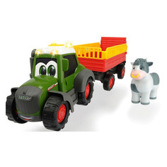 Игрушка Dickie Happy Fendt с прицепом для перевозки животных, трактор [3815004]
