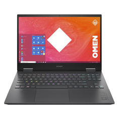Ноутбуки Ноутбук HP Omen 15-en0042ur, 15.6", IPS, AMD Ryzen 7 4800H 2.9ГГц, 16ГБ, 1000ГБ SSD, NVIDIA GeForce RTX 2060 - 6144 Мб, Windows 10, 22P29EA, темно-серый