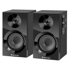 Колонки Defender Aurora S10, 2.0, черный [65414]