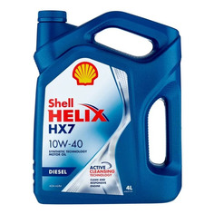 Моторное масло SHELL Helix Diesel HX 7 10W-40 4л. полусинтетическое [550046373]