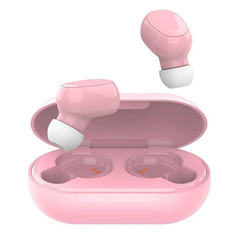 Гарнитура HIPER TWS OKI, Bluetooth, вкладыши, розовый [htw-lx3]
