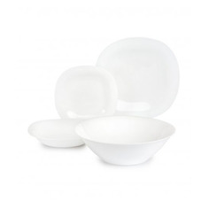 Сервиз столовый LUMINARC Neo Carine N4782, 19 предметов, белый