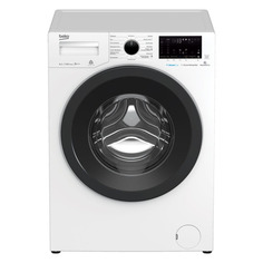 Стиральная машина BEKO WSRE6H636BBW, фронтальная, 6.5кг, 1200об/мин
