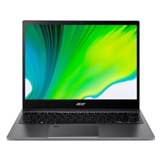 Ноутбуки Ноутбук-трансформер ACER Spin 5 SP513-54N-73KV, 13.5", IPS, Intel Core i7 1065G7 1.3ГГц, 16ГБ, 1ТБ SSD, Intel Iris Plus graphics , Windows 10 Professional, NX.HQUER.003, серый
