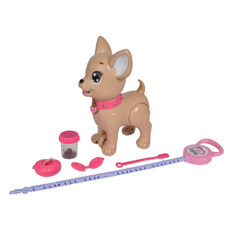 Интерактивная игрушка Simba Chi Chi Love Собачка с поводком для прогулки [5893264]
