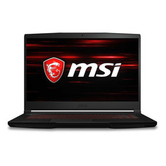 Ноутбук MSI GF63 Thin 9SCSR-899XRU, 15.6", IPS, Intel Core i7 9750H 2.6ГГц, 16ГБ, 512ГБ SSD, NVIDIA GeForce GTX 1650 Ti MAX Q - 4096 Мб, Free DOS, 9S7-16R412-899, черный