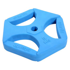 Диск Starfit BB-205 для гантели обрезин. 5кг синий (УТ-00016578)