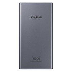 Внешний аккумулятор (Power Bank) Samsung EB-P3300, 10000мAч, темно-серый [eb-p3300xjrgru]