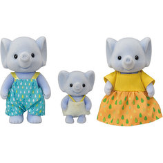 Игровой набор Sylvanian Families Семья Слоников, 3 фигурки Эпоха Чудес