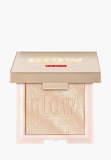 Хайлайтер Pupa GLOW OBSESSION компактный т.100 светлый золотой , 6 г.