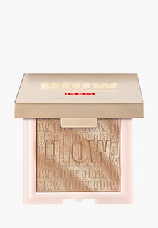 Хайлайтер Pupa GLOW OBSESSION компактный т.002 розово-золотой ,6 г.