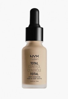 Тональное средство Nyx Professional Makeup Total Control Drop Foundation, оттенок 07, Natural, 13 мл