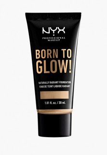 Тональное средство Nyx Professional Makeup Born To Glow Naturally Radiant Foundation, оттенок 6.3, Warm Vanilla, 30 мл