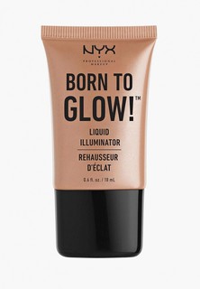 Хайлайтер Nyx Professional Makeup Born to Glow Liquid Illuminator, оттенок 02, Gleam, 18 мл