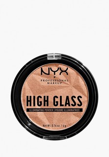 Хайлайтер Nyx Professional Makeup High Glass Illuminating Powder, оттенок 02, Daytime Halo, 4 г
