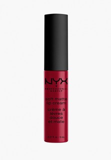 Помада Nyx Professional Makeup Soft Matte Lip Cream Матовая жидкая помада-крем, оттенок 10, Monte Carlo, 8 мл