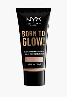 Тональное средство Nyx Professional Makeup Born To Glow Naturally Radiant Foundation, оттенок 03, Porcelain, 30 мл