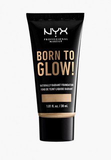 Тональное средство Nyx Professional Makeup Born To Glow Naturally Radiant Foundation, оттенок 6.5, Nude, 30 мл