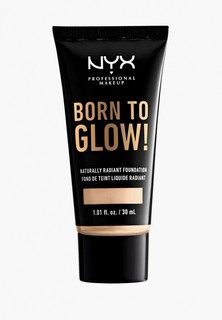 Тональное средство Nyx Professional Makeup Born To Glow Naturally Radiant Foundation, оттенок 01, Pale, 30 мл