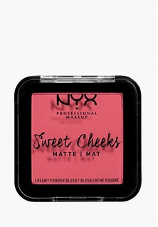 Румяна Nyx Professional Makeup Sweet Cheeks Creamy Powder Blush Matte, оттенок 12, Day Dream, 5 г