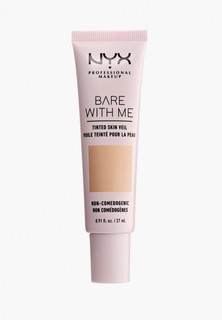 Тональное средство Nyx Professional Makeup Bare With Me Tinted Skin Veil, оттенок 03, Natural Soft Beige, 27 мл