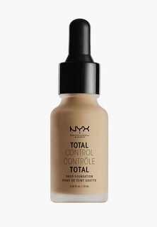 Тональное средство Nyx Professional Makeup Total Control Drop Foundation, оттенок 10, Buff, 13 мл