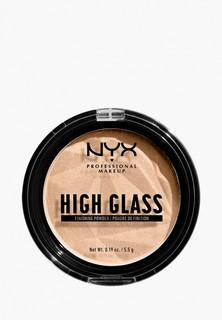 Пудра Nyx Professional Makeup High Glass Face Primer Финишная, оттенок 01, Light, 5,5 г