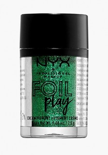 Тени для век Nyx Professional Makeup кремовые Foil Play Cream Pigment, оттенок 06, Digital Glitch, 2,5 г