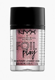 Тени для век Nyx Professional Makeup кремовые Foil Play Cream Pigment, оттенок 03, French Macaron, 2,5 г