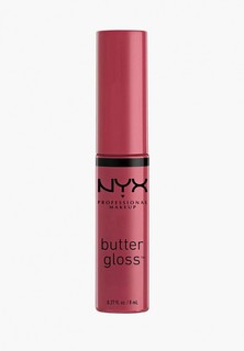 Блеск для губ Nyx Professional Makeup Butter Lip Gloss, оттенок 32, Strawberry Cheesecake, 8 мл