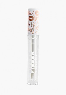 Блеск для губ Nyx Professional Makeup Filler Instinct Plumping Lip Polish с эффектом увеличения объема, оттенок 01, Lets Glaze, 2.5 мл