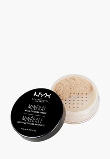 Пудра Nyx Professional Makeup Mineral Matte Finishing Powder, Минеральная, оттенок 01, Light/Medium, 8 г