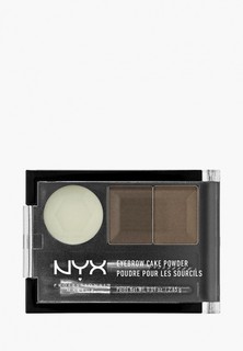 Тени для бровей Nyx Professional Makeup Eyebrow Cake Powder, оттенок 05 Brunette, 2,6 г