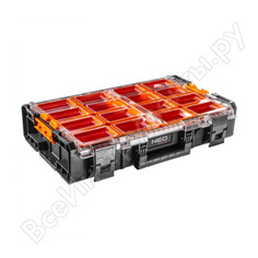 Модульный органайзер neo 12 лотков, 59х38х13 см, modular system i 84-268