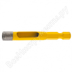 Сверло алмазное по керамограниту (8х35 мм) denzel 726737