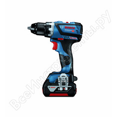 Аккумуляторная ударная дрель-шуруповерт bosch gsb 18v-60 c 0.601.9g2.100