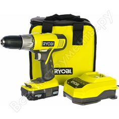 Дрель-шуруповерт ryobi one+ r18ddp-l13s 5133002250