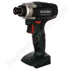 Аккумуляторный ударный гайковерт metabo powermaxx ssd 12 601114890