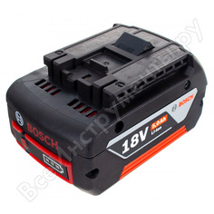 Aккумулятор gba 18v 5.0 ah 2 шт. + зарядное устройство gal 1880 cv professional bosch 1600a00b8j