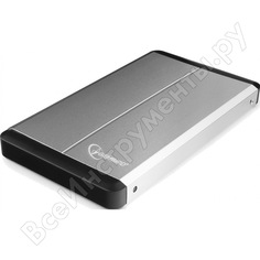Внешний корпус gembird 2.5" usb 3.0 sata металл серебро ee2-u3s-2-s