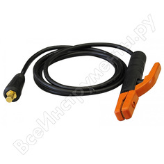 Кабель сварочный (3 м; dx50; 25 кв мм; электрододержатель) elitech 0606.000200