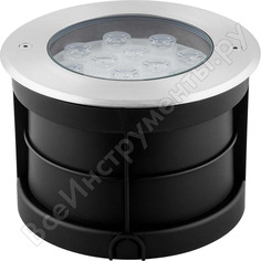Светодиодный тротуарный грунтовый светильник 12w rgb 230v ip67 feron sp4114 32023