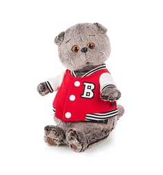 Мягкая игрушка Budi Basa Басик в клубной куртке 22 см